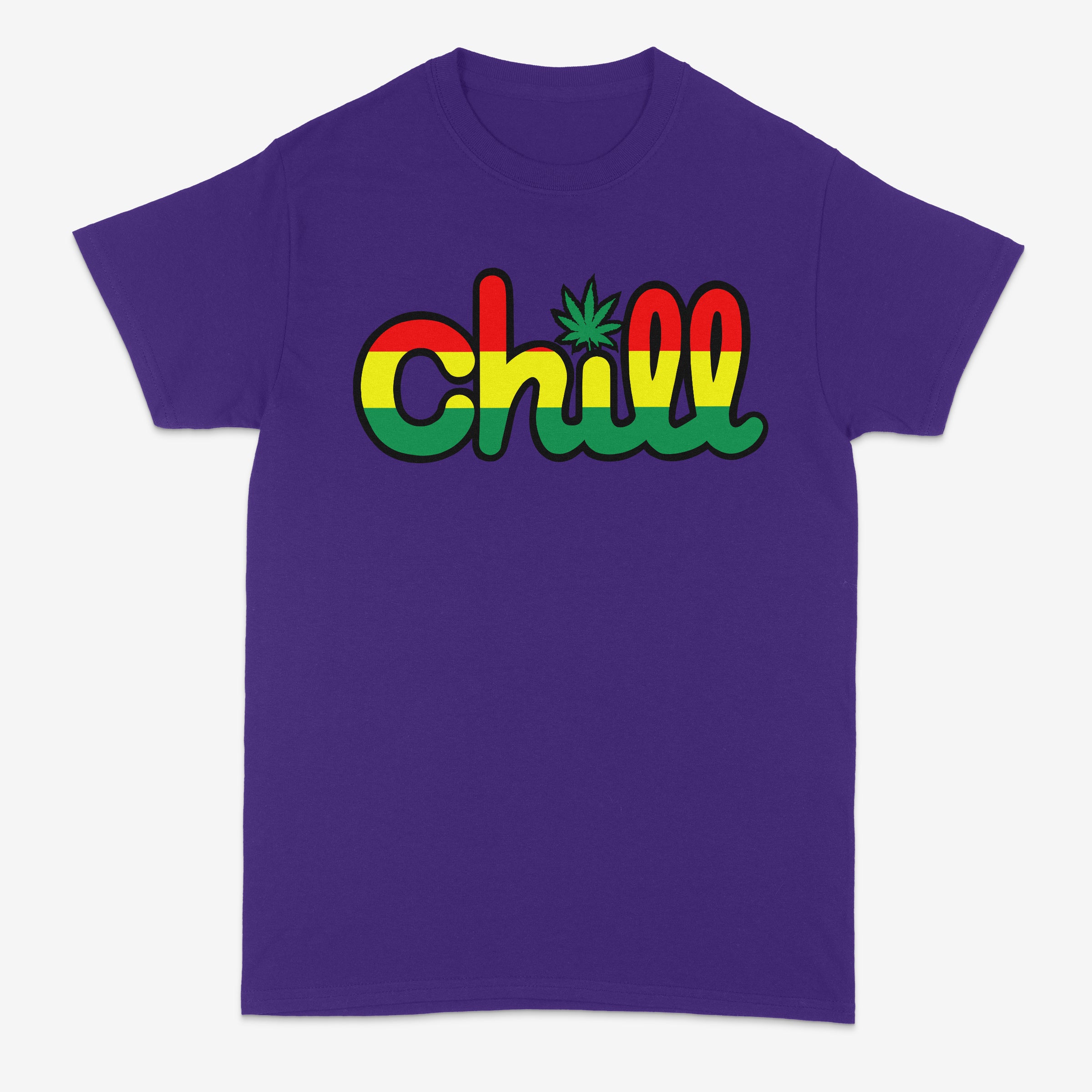 Chill Leaf Rasta Short Sleeve T