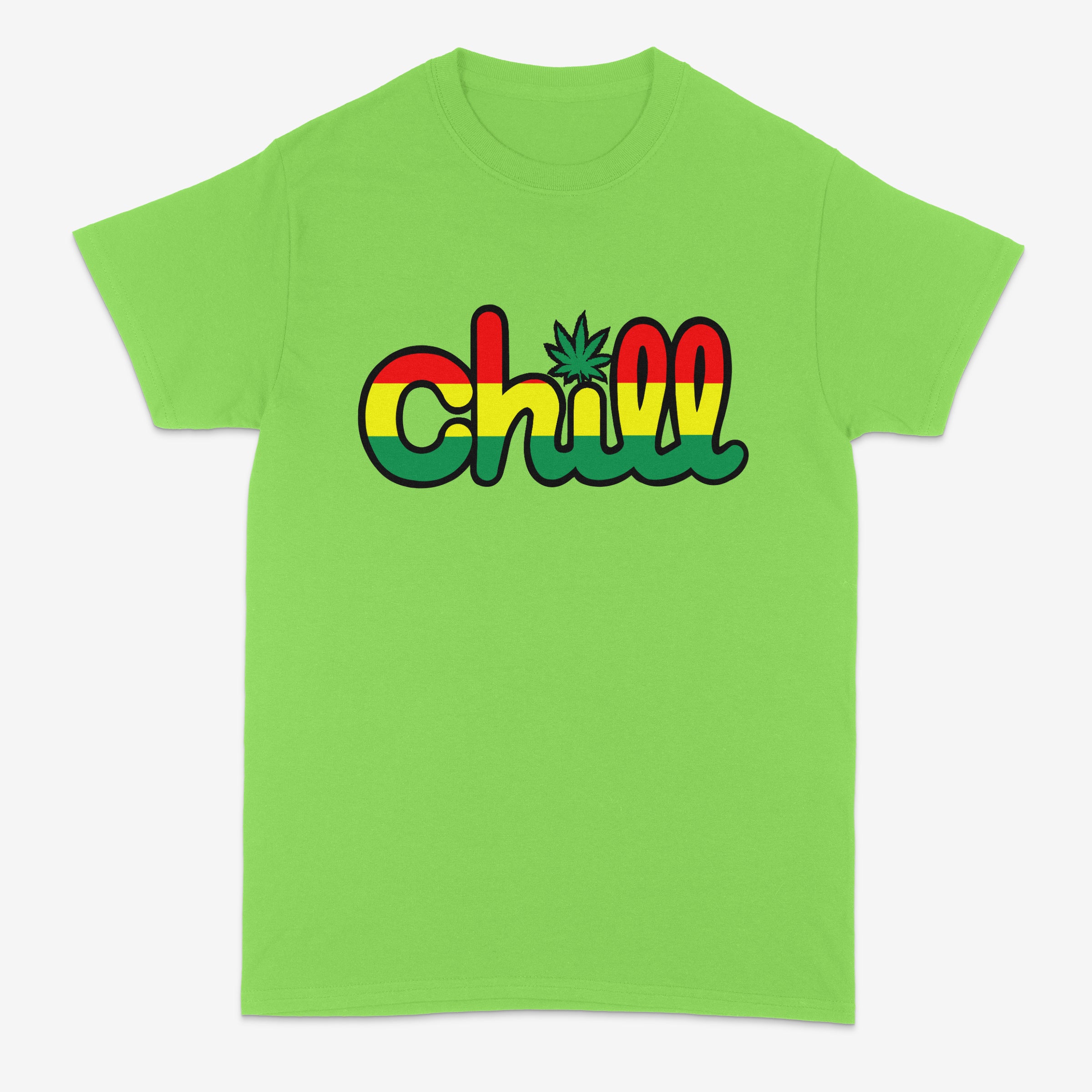 Chill Leaf Rasta Short Sleeve T